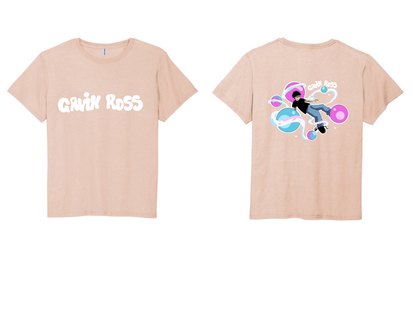 Light Pink Gavin Ross T-Shirt